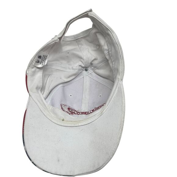 Coronado Cougars Marching Band Hat Mens OneWhite USA Flag Flames Embroidered - Picture 4 of 11